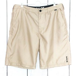 Hurley Shorts - Hurley Khaki Chevron Mens Board Shorts Hurley Shorts - Hurley Khaki Chevron Mens Board Shorts